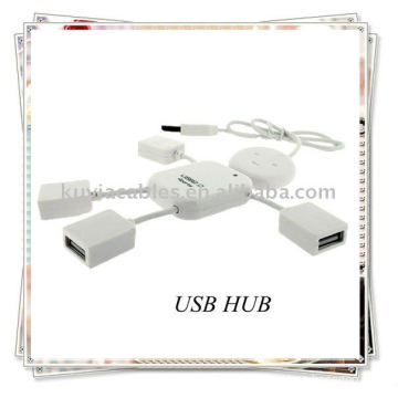 4 Port USB Hub Cable Splitter Hub Adapter,man shaped